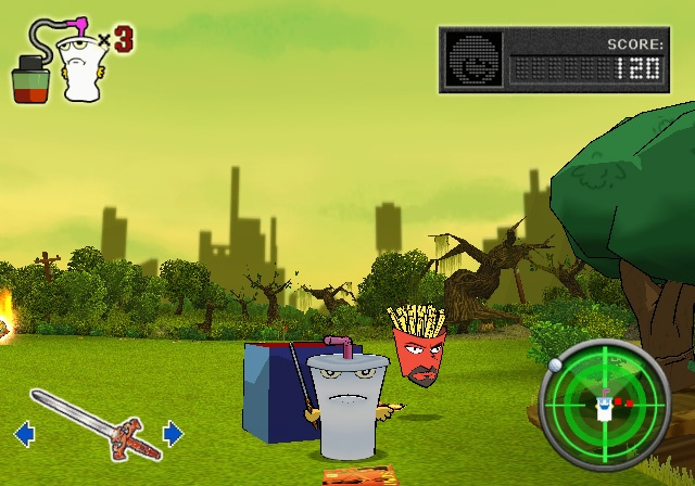 Aqua Teen Hunger Force: Zombie Ninja Pro-Am image 5