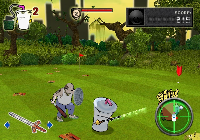 Aqua Teen Hunger Force: Zombie Ninja Pro-Am image 6