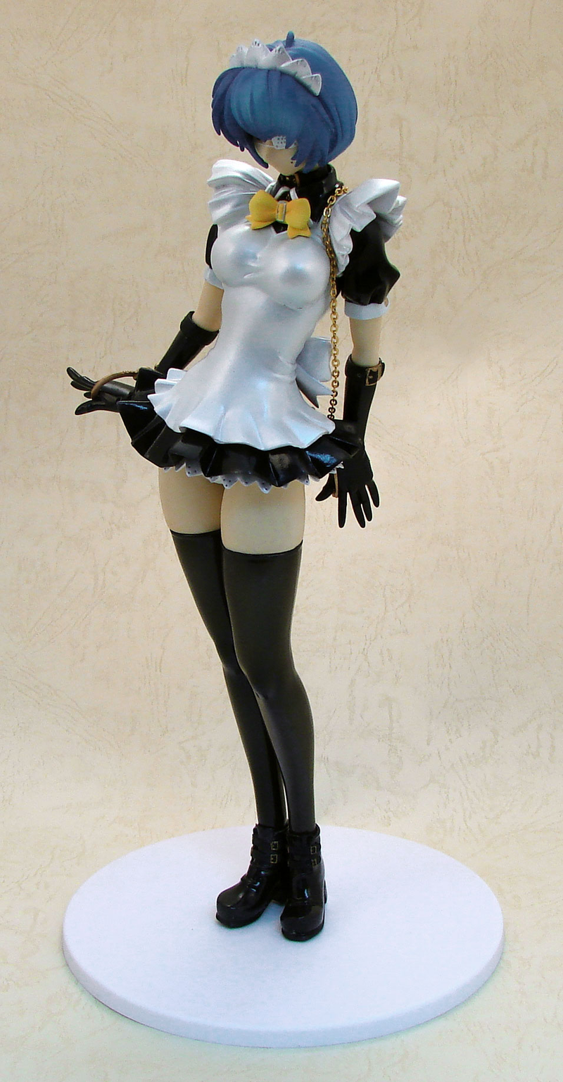 Ikkitousen Comic Gum Collection Scale 1/7 Pre-Painted PVC Figure: Ryomo Shimei (Pearl Black Version) image 4