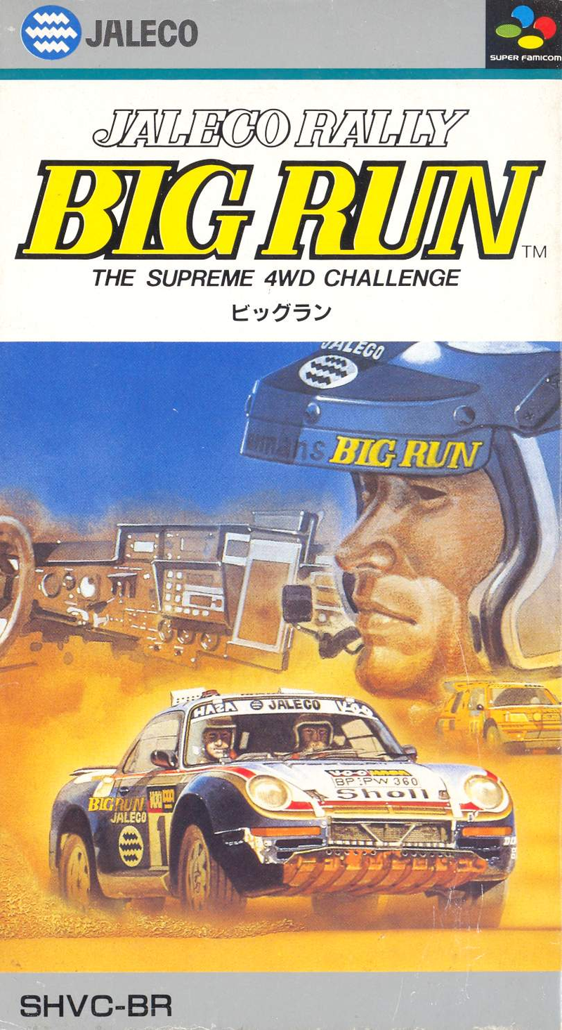 Jaleco Rally Big Run: The Supreme 4WD Challenge image 1