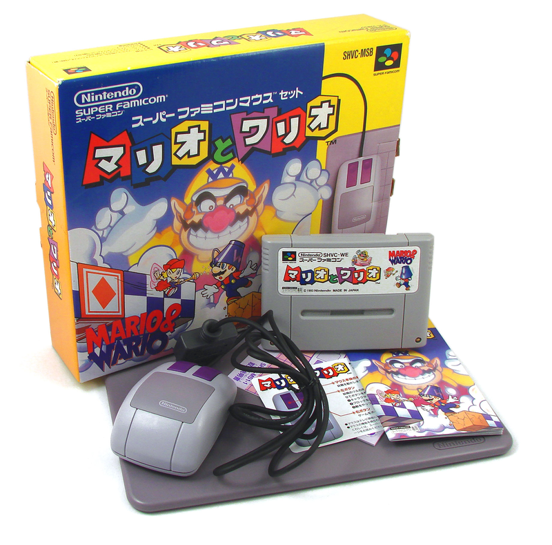 Mario & Wario [Mouse Set] image 1
