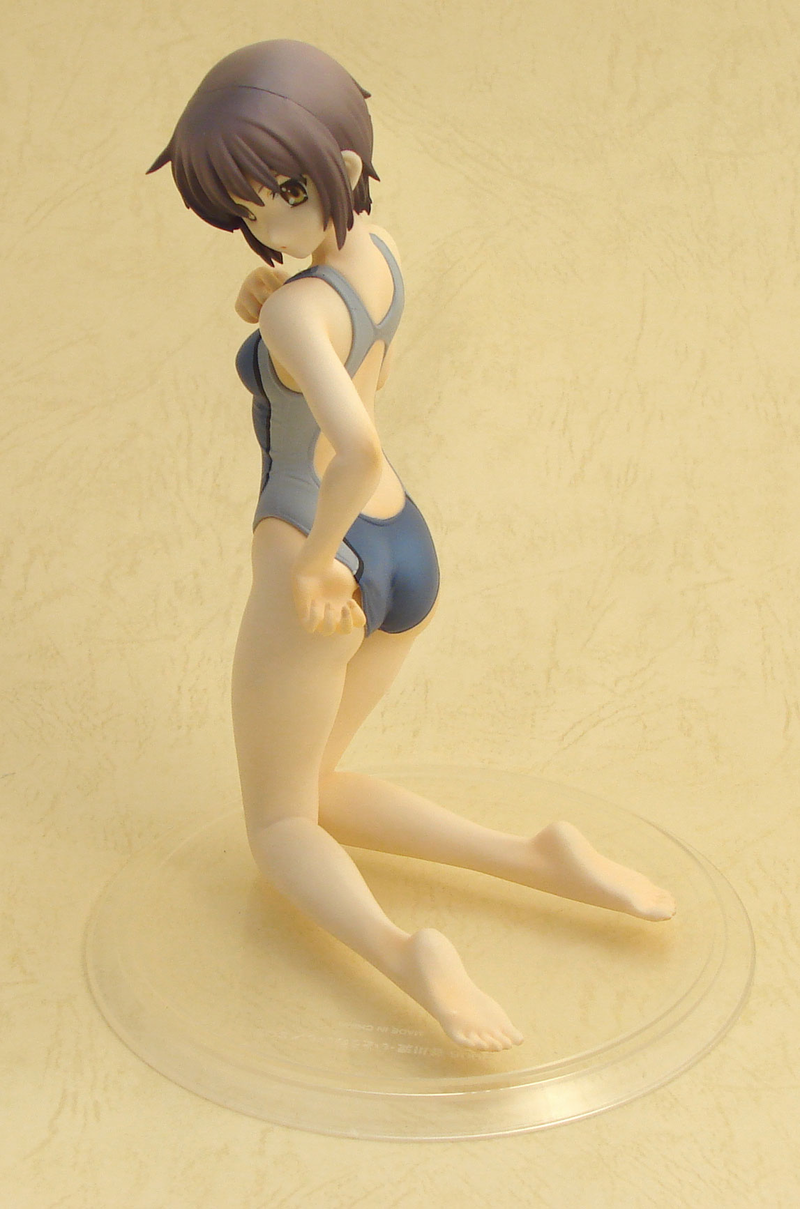 Suzumiya Haruhi no Yuutsu 1/8 Scale Pre-Painted PVC Figure: Nagato Yuki (Swimsuit Version) image 2