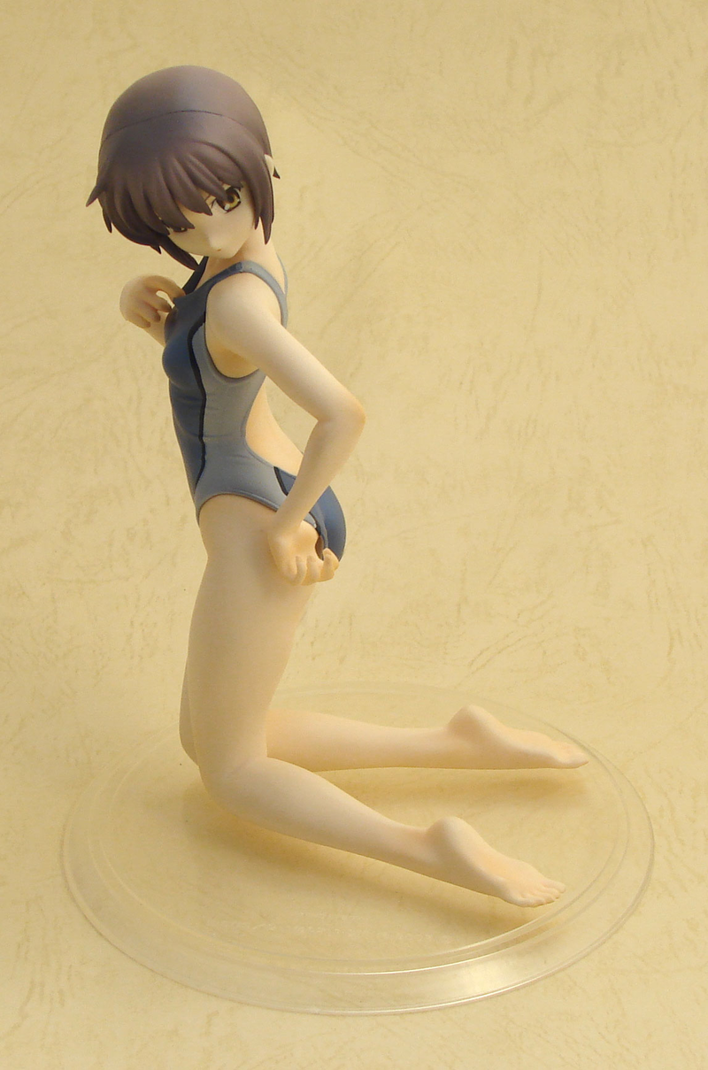 Suzumiya Haruhi no Yuutsu 1/8 Scale Pre-Painted PVC Figure: Nagato Yuki (Swimsuit Version) image 3