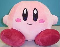 Kirby Plush Doll (sitting medium size)