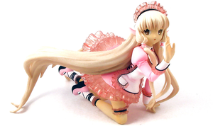 Chobits Pre-Painted PVC Figure: Chi (Pink Version)_