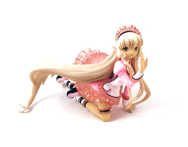 Chobits Pre-Painted PVC Figure: Chi (Pink Version) image 1