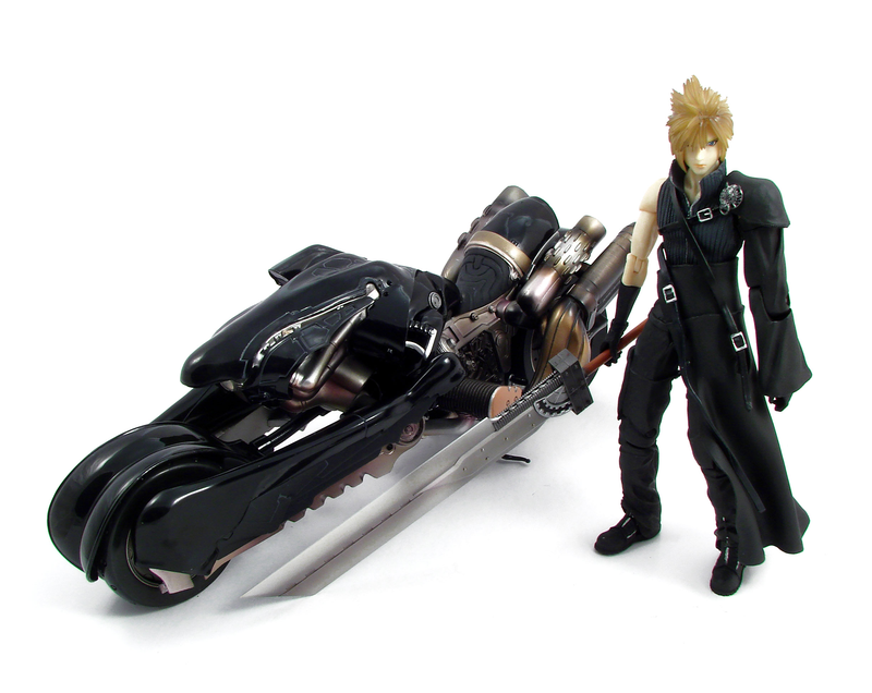 Final Fantasy VII Advent Children - Play Arts: Cloud Strife & Fenrir image 1