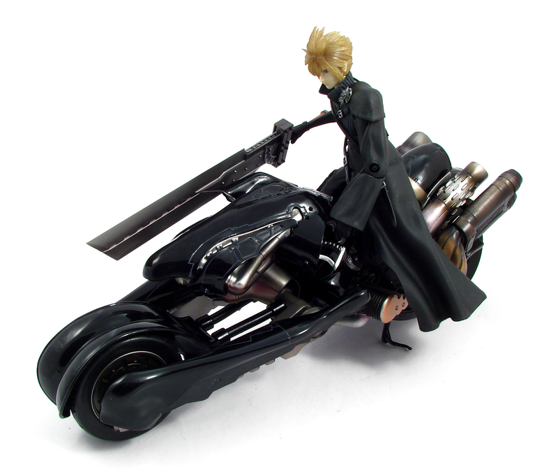 Final Fantasy VII Advent Children - Play Arts: Cloud Strife & Fenrir image 2