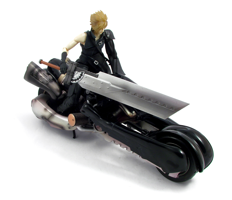 Final Fantasy VII Advent Children - Play Arts: Cloud Strife & Fenrir image 3