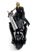 Final Fantasy VII Advent Children - Play Arts: Cloud Strife & Fenrir thumbnail 4