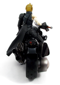Final Fantasy VII Advent Children - Play Arts: Cloud Strife & Fenrir thumbnail 5
