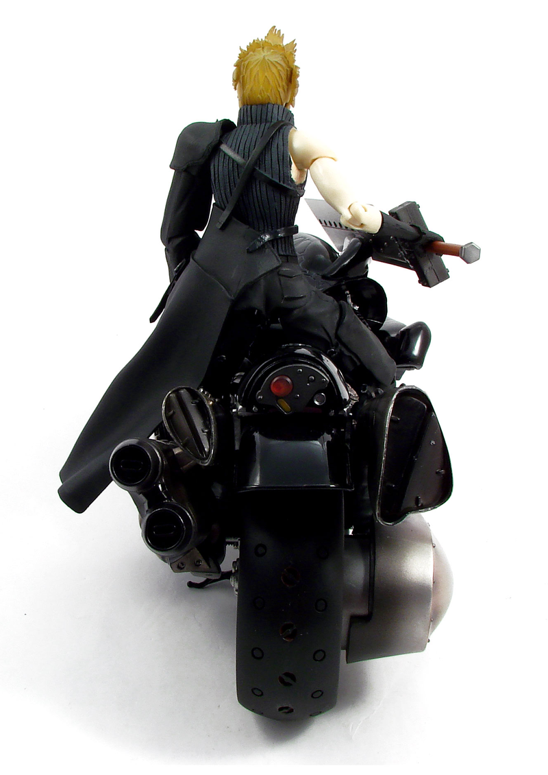 Final Fantasy VII Advent Children - Play Arts: Cloud Strife & Fenrir image 5