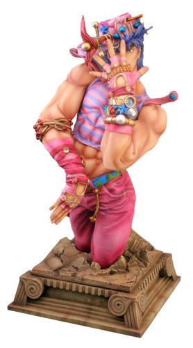 JoJo's Bizarre Adventure Jonathan Joester Non Scale Pre-Painted PVC Statue: Hirohiko Araki (Special Color Version) image 1