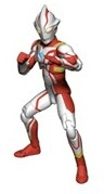 Action Works 005 Ultraman Non Scale Pre-Painted PVC Figure: Ultraman Mebius image 1