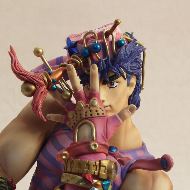 JoJo's Bizarre Adventure Jonathan Joester Non Scale Pre-Painted PVC Statue: Hirohiko Araki (Special Color Version) image 2