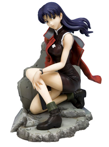 Neon Genesis Evangelion 1/6 Scale Pre-Painted PVC Figure: Misato Katsuragi (Re-run) image 1