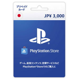 PlayStation Network Card (3000 YEN / for Japanese network only) [retail packing]_