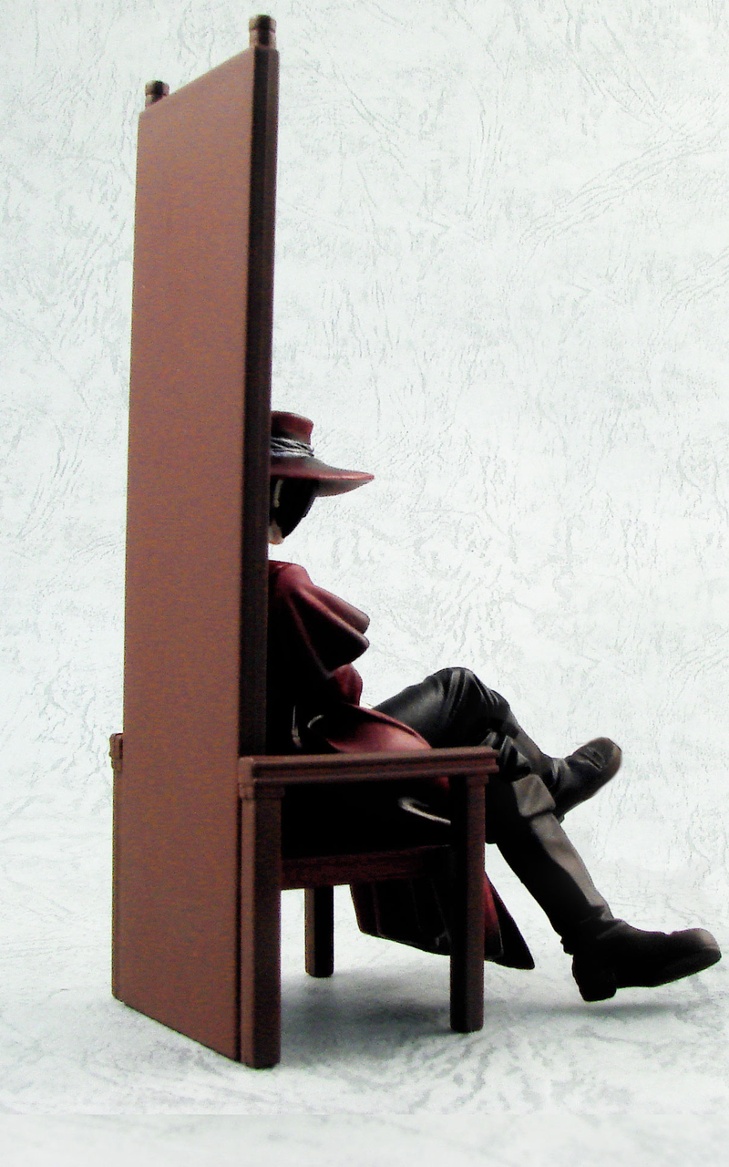 Search & Destroy Vol.1 Hellsing Collection Non Scale Pre-Painted Figure: Alucard (sitting) image 3
