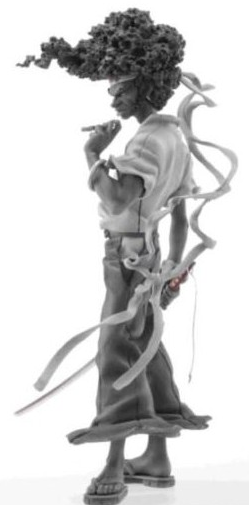 Afro Samurai 1/8 Scale Pre-Painted PVC Figure: Afro (GDH Version)