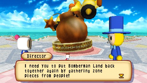 BOMBERMAN LAND sur Sony Playstation PSP - PAL FR BOMBERMAN LAND sur Sony Playstation PSP - PAL FR