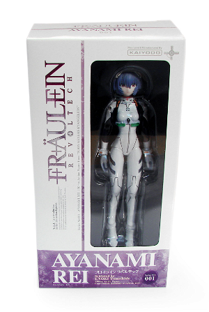 Fraulein Revoltech Series No. 001 - Neon Genesis Evangelion Pre-Painted Figure: Ayanami Rei (Re-run)