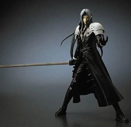 Final Fantasy VII Advent Children Play Arts Pre-Painted Action Figure: Sephiroth image 1