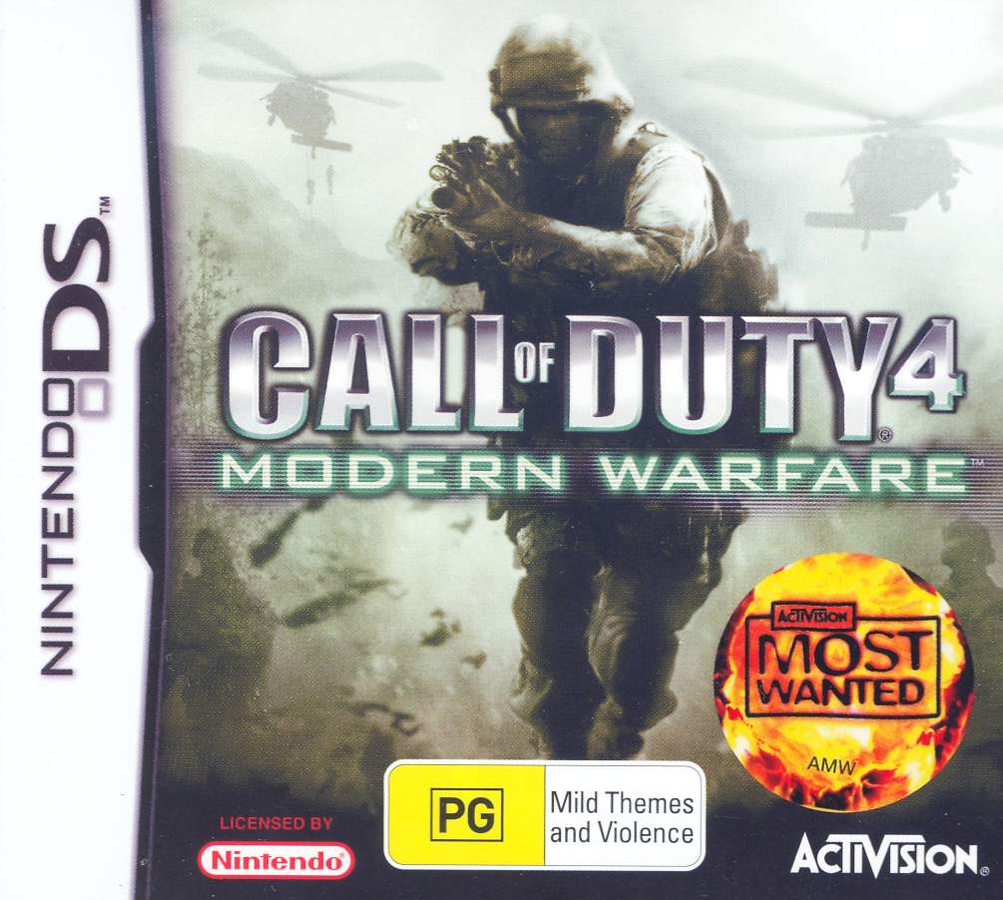 【新品】コールオブデューティ4 MODERN WARFARE ds Call of Duty 4: Modern Warfare for Nintendo DS
