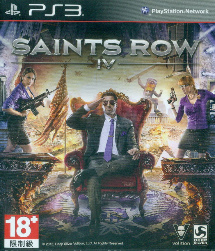 Saints Row IV Sur PS3 – Bon état, Fourni Avec Boîtier Et Notice