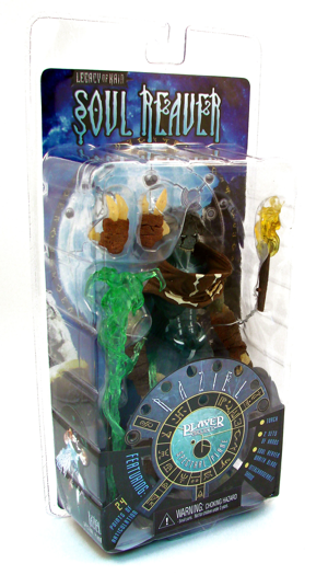 Player Select Legacy of Kain: Soul Reaver Pre-Painted Action Figure: Spirit World Raziel