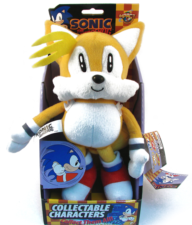 Classic Sonic the Hedgehog Plush Doll: Tails image 1