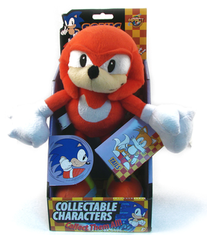 Classic Sonic the Hedgehog Plush Doll: Knuckles_