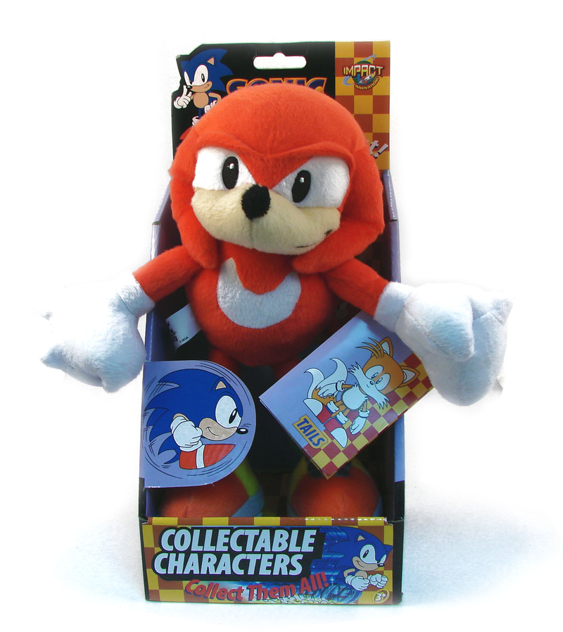Classic Sonic the Hedgehog Plush Doll: Knuckles image 1