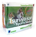 Treasure Figure Collection Suzumiya Haruhi no Yuutsu 1/10 Scale Pre-Painted PVC Figure Set: Tsuruya-san & Kyon's sister thumbnail 2
