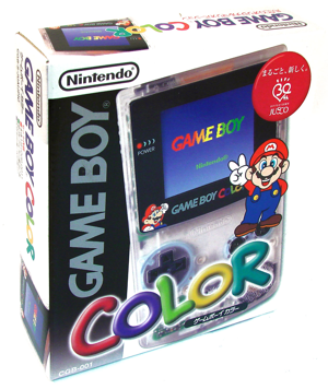 Game Boy Color Console - Jusco Mario Special Edition_