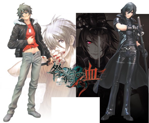 Togainu no Chi: True Blood 1/10 Scale Pre-Painted PVC Figure: Shika (Re-run)