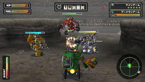 Poncotsu Roman Daikatsugeki Bumpy Trot: Vehicle Battle Tournament image 3