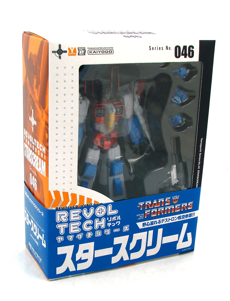 Revoltech Series No. 046 - Transformers Non Scale Pre-Painted PVC Action Figure: Star Scream image 3