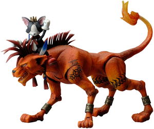 Final Fantasy VII Play Arts Vol. 2 Action Figure: Red XIII & Cait Sith_