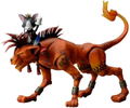 Final Fantasy VII Play Arts Vol. 2 Action Figure: Red XIII & Cait Sith thumbnail 1