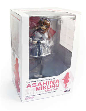 Melancholy of Haruhi Suzumiya 1/8 Scale Pre-Painted PVC Figure: Asahina Mikuru (Maid Version)