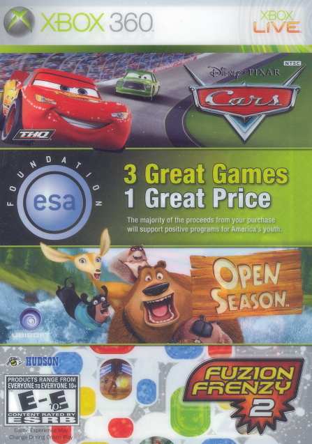 Cars Fuzion Frenzy 2 Open Season Bundle for Xbox360 Bitcoin