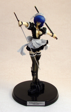 Dragon Destiny Ikkitousen 1/7 Scale PVC Figure: Ryomou Shimei (Maid Version)_
