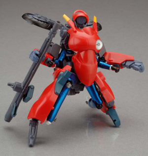 Bubblegum Crisis 1/15 Scale Pre-Painted Figure: Motoslave with Priss