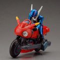 Bubblegum Crisis 1/15 Scale Pre-Painted Figure: Motoslave with Priss thumbnail 3