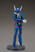 Bubblegum Crisis 1/15 Scale Pre-Painted Figure: Motoslave with Priss thumbnail 4