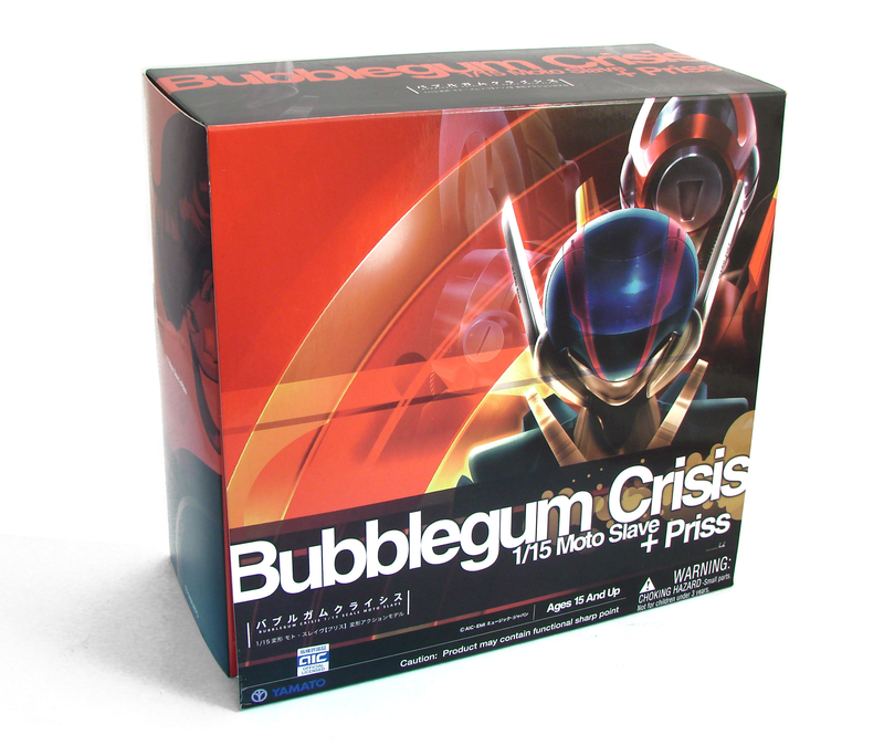 Bubblegum Crisis 1/15 Scale Pre-Painted Figure: Motoslave with Priss image 5