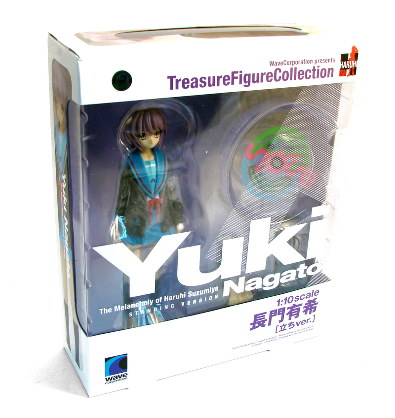 Melancholy of Haruhi Suzumiya 1/10 Scale Pre-Painted PVC Figure: Nagato Yuki (School Uniform Version) image 6