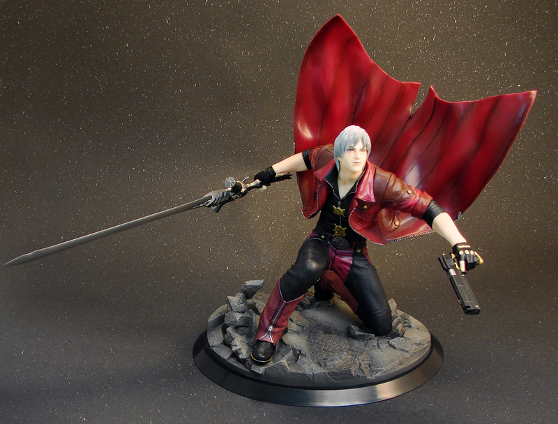 Devil May Cry 4 Non Scale Pre-Painted Artfx Statue: Dante
