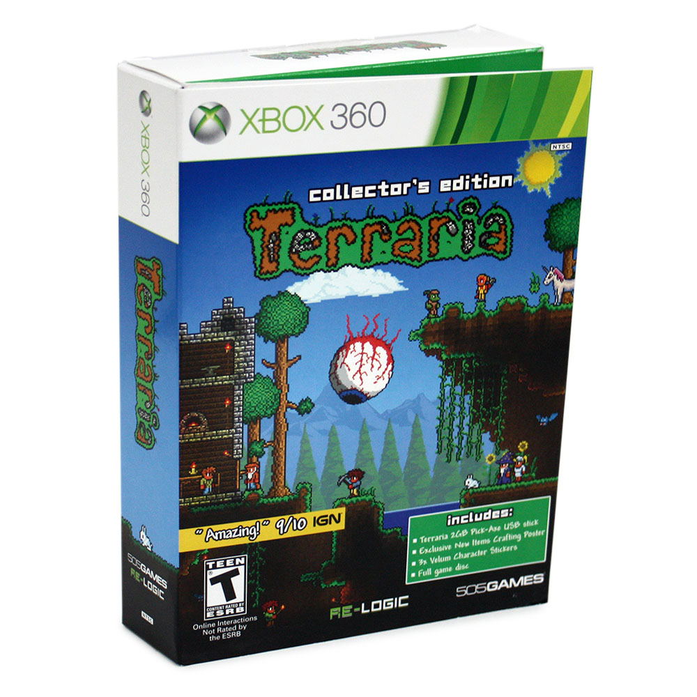 Terraria xbox 360. Диск террария на Xbox 360. Terraria Xbox 360 диск. Фигурки из игры террария.