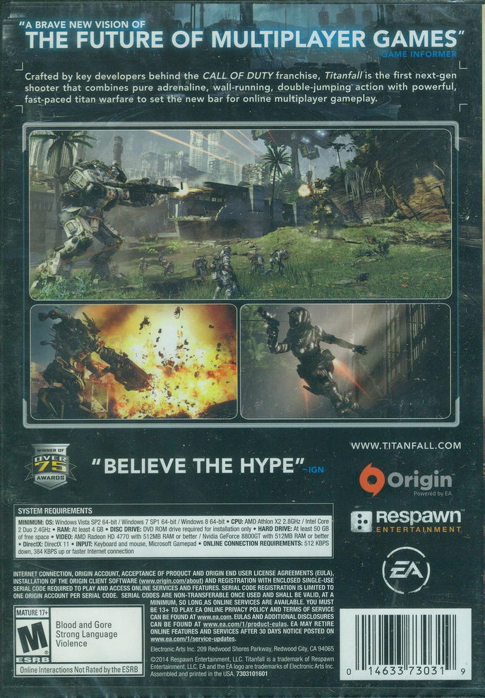 Titanfall (DVD-ROM) image 2